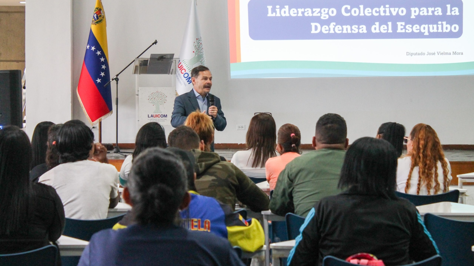 clase magistral vielma mora liderazgo en defensa del esequibo