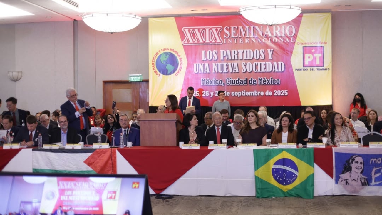 Arranca el XXIX Seminario Internacional “Los partidos y una nueva sociedad”.Inauguramos el encue